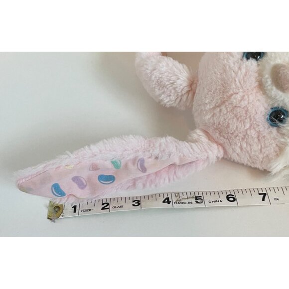 Vintage Creations from TL Toys Easter Bunny Pink White Plush Rabbit Slippers Jel - Picture 13 of 13